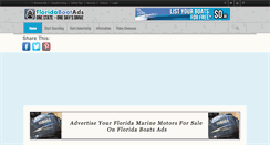 Desktop Screenshot of floridaboatads.com
